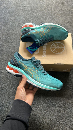Asicss Gel Kayano 27 Teal Blue Sale