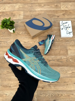 Asicss Gel Kayano 27 Teal Blue Sale