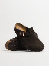 Brown suede Birkenstock Boston