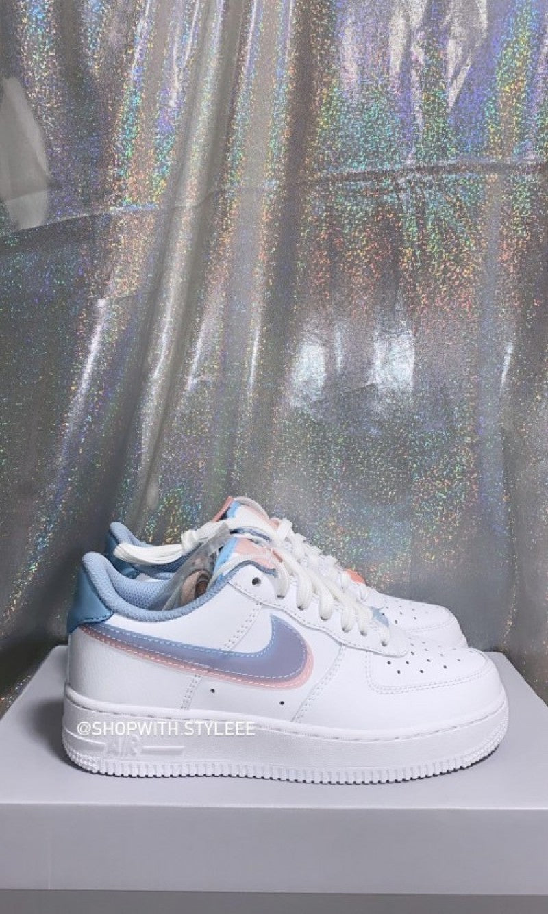 Nikee Airforce 1 Lv8 Gs Double Swoosh