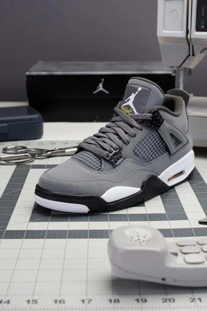 Nikee Air Jordan Retro 4 Cool Grey Semi UA Fix