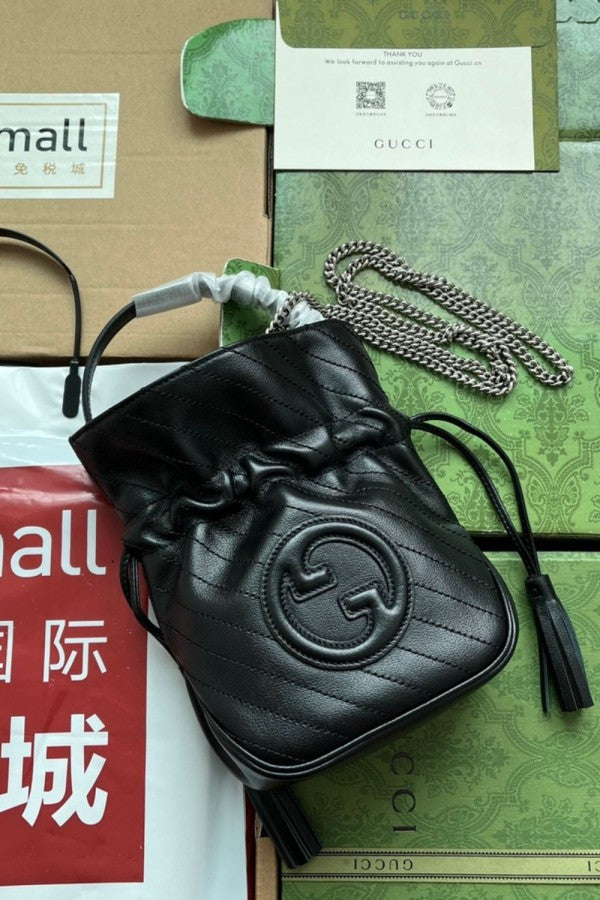 GUCC  I BLONDIE BUCKET CASUAL STYLE BAG (GG 1228)