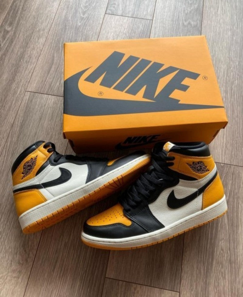 Nikee Air Jordan Retro 1 High Taxi Semi UA