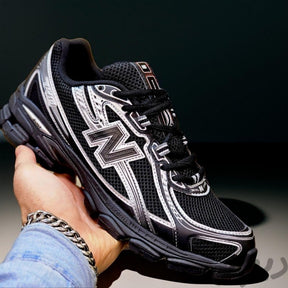 New Balance 740 Black Silver Running Shoes 143