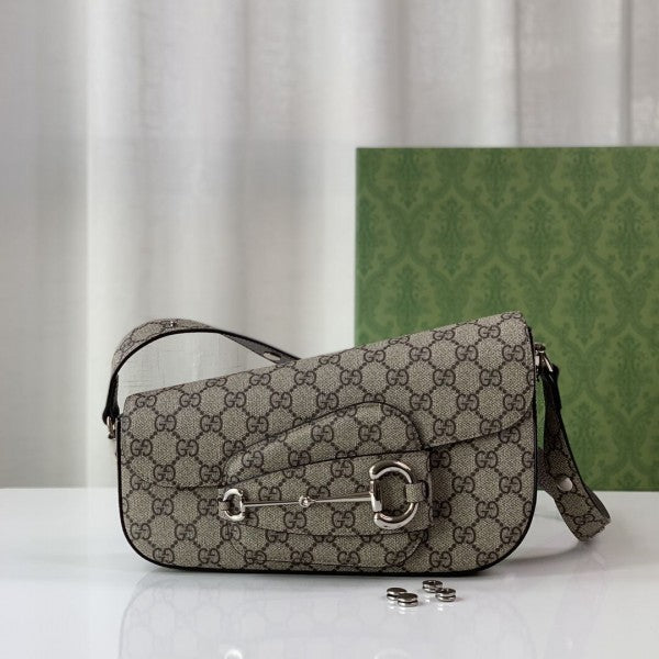 GUCC  I HORSBIT 1955 SHOULDER BAG (GG 1232)