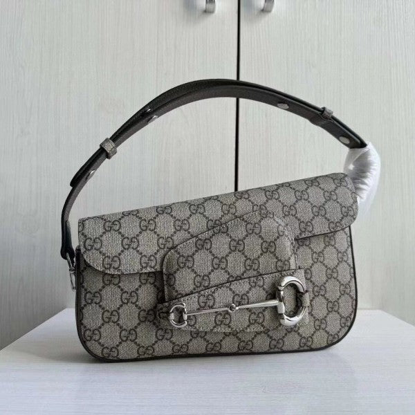 GUCC  I HORSBIT 1955 SHOULDER BAG (GG 1232)