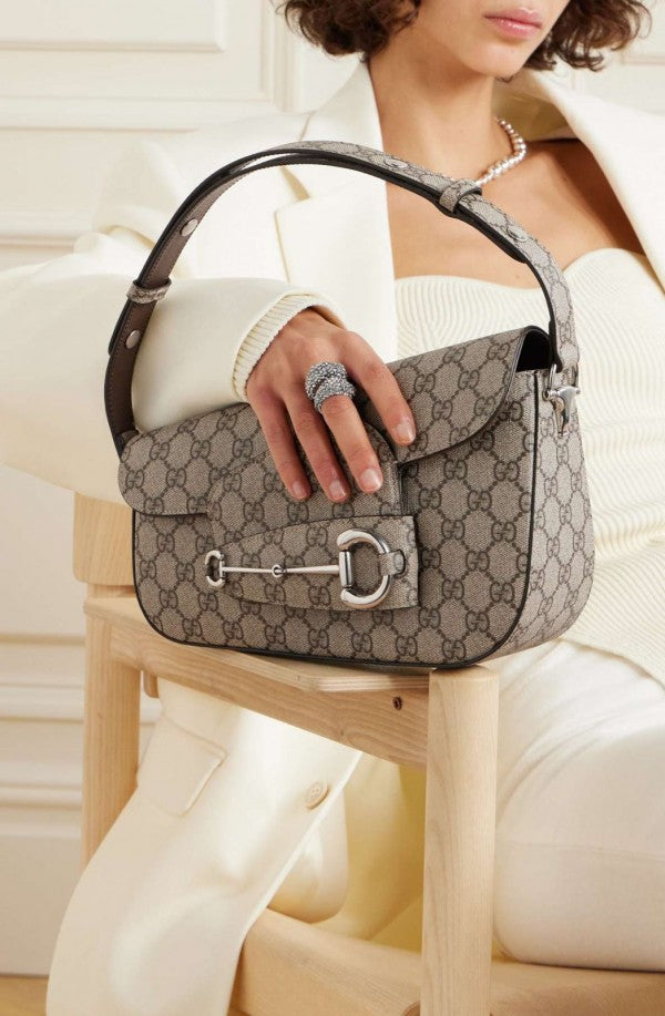 GUCC  I HORSBIT 1955 SHOULDER BAG (GG 1232)