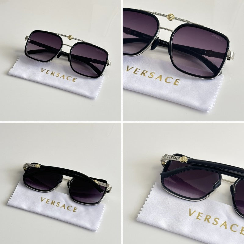 Versace 5168 Silver Black DC