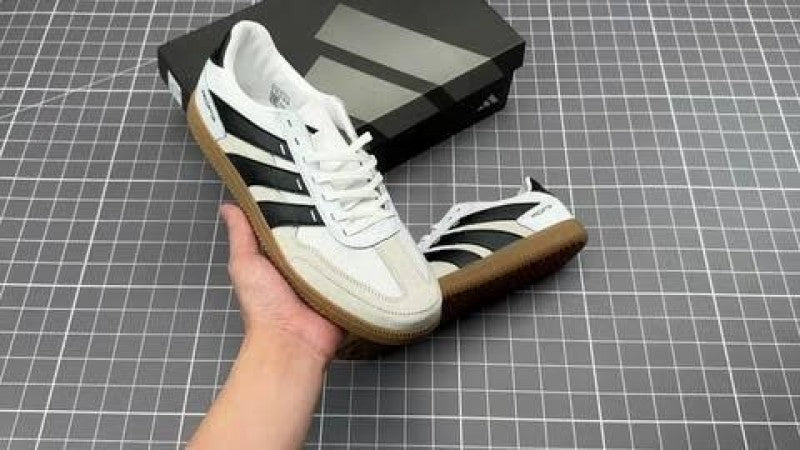 Adidass Predator Freestyle Football Boots White Black