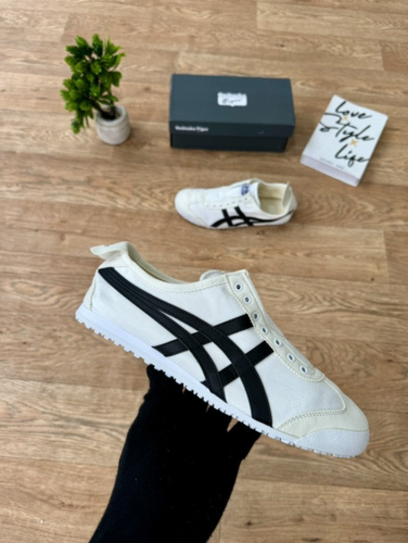 Onitsuka Tiger Mexico Slipon Black White sale