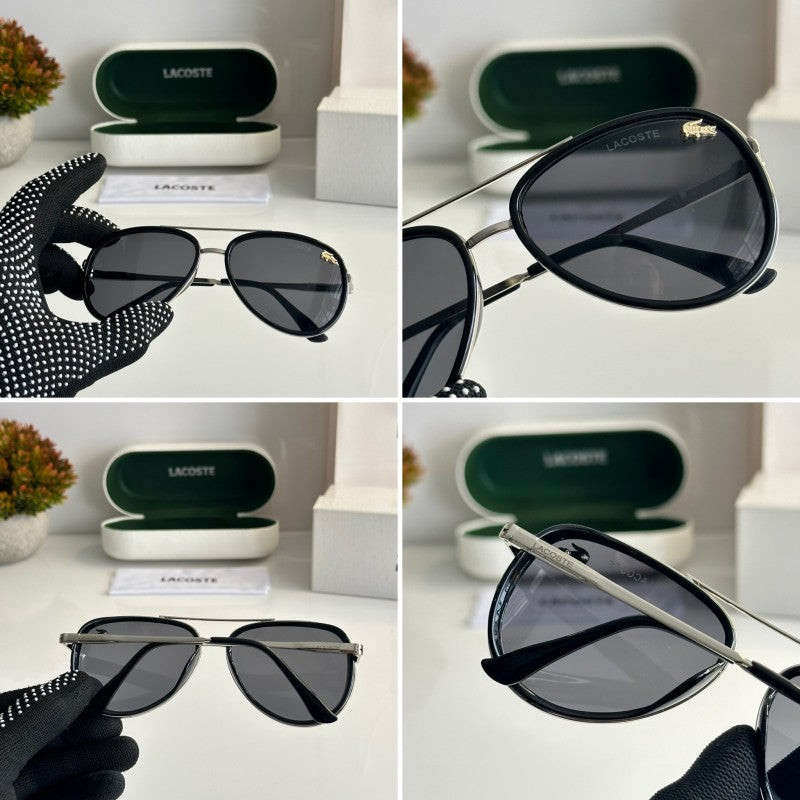 Lacoste 756 Silver Black