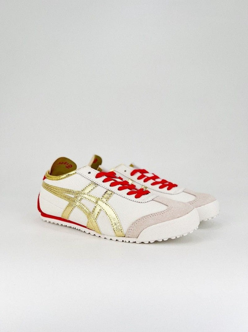 Onitsuka Tiger Mexico 66 White Gold Red (155)