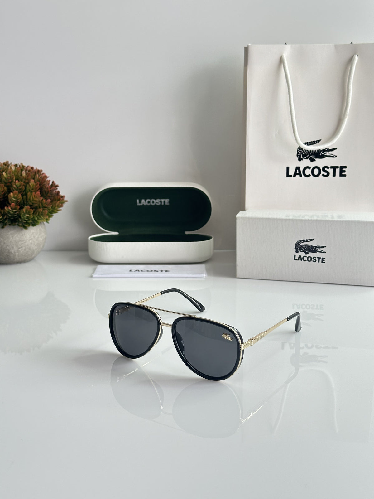 Lacoste 756 Gold Black