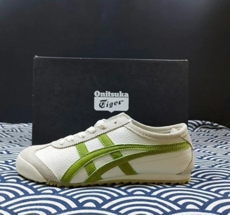 ONITSUKA TIGER MEXICO 66 WHITE GREEN FIX
