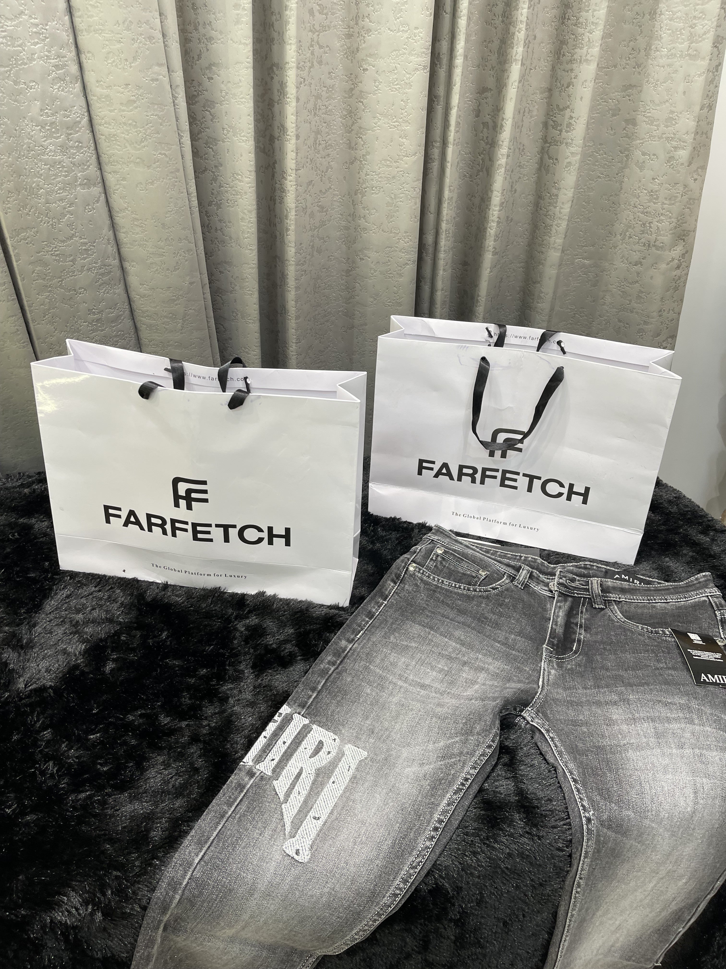 AMIR I GREY PREMIUM DENIM WITH FARFETFECH PACKING