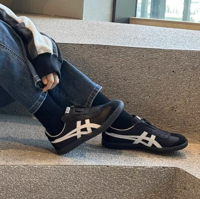 Tiger Tokuten Slip on Black Mens fix