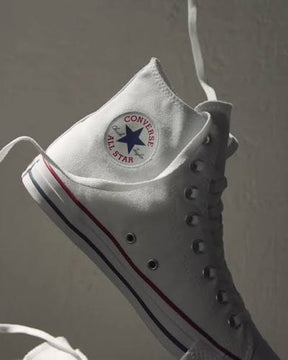 Converse all star long full white