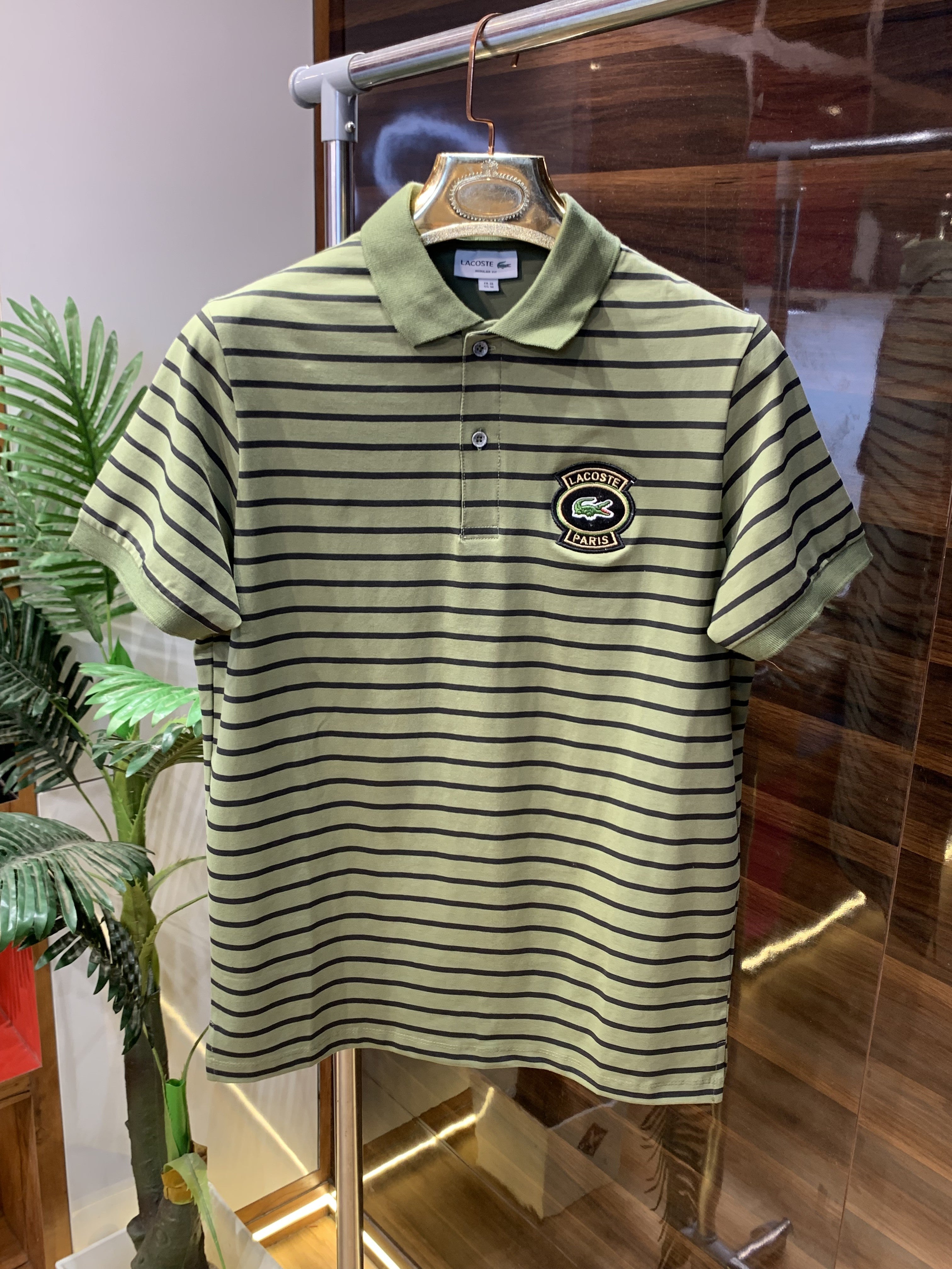 LACOST E POLO PREMIUM GREEN CC 241