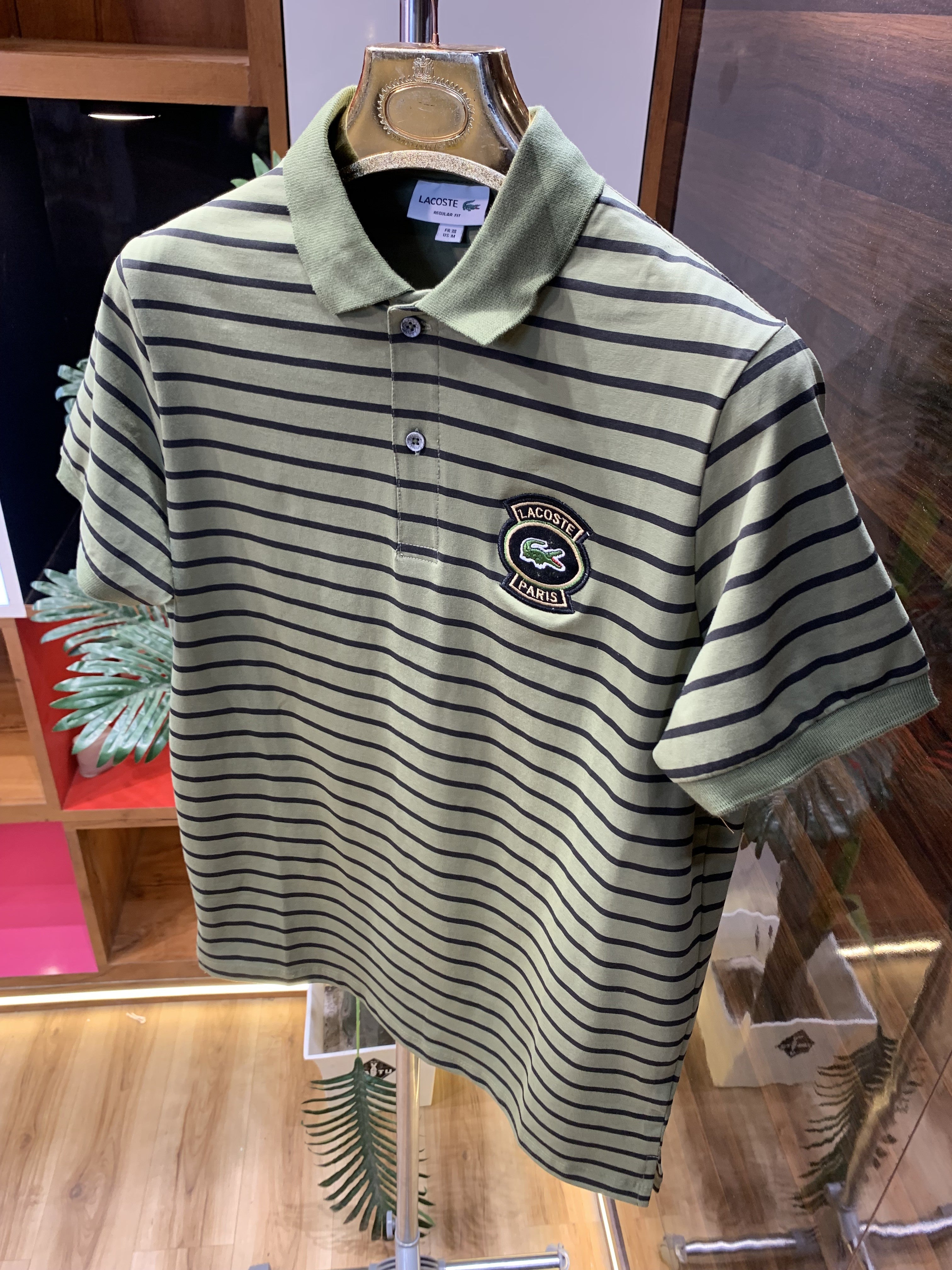 LACOST E POLO PREMIUM GREEN CC 241