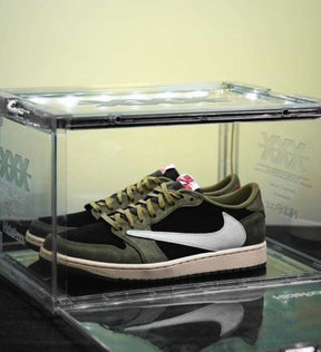 Air jordan travis dark olive low semi ua