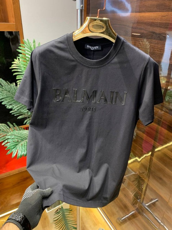 BALMAI N ROUND NECK PREMIUM STUFF BLACK
