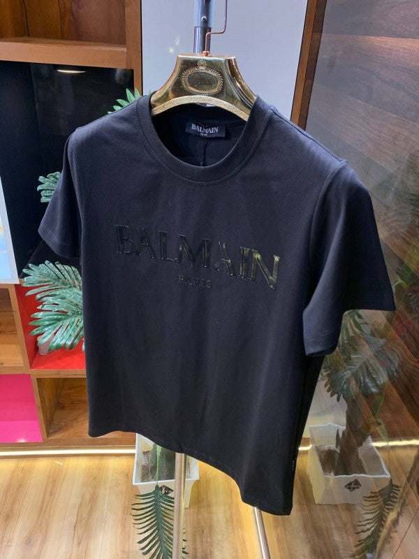 BALMAI N ROUND NECK PREMIUM STUFF BLACK