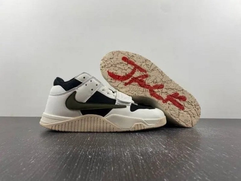 Travis Scott x Jordan Jumpman Jack Trainer olive