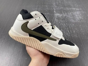 Travis Scott x Jordan Jumpman Jack Trainer olive
