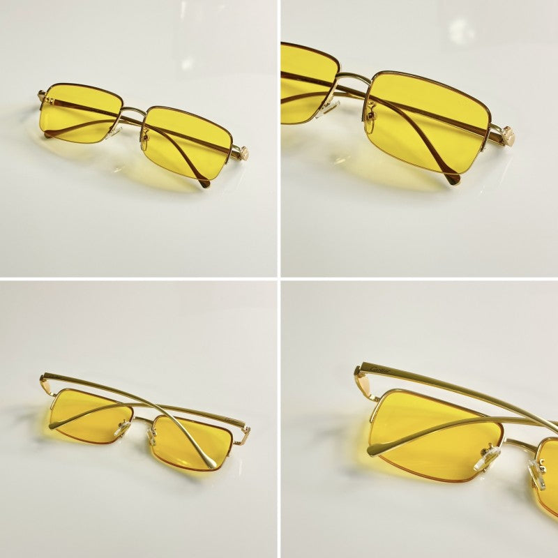 Cartier 0130 Gold Yellow