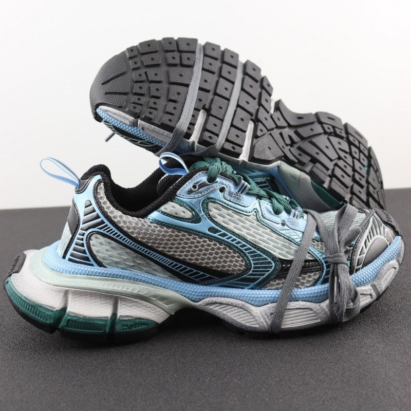 Balenciaga 3XL Me s Trainers in White Blue