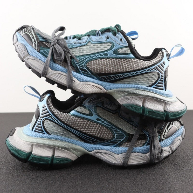 Balenciaga 3XL Me s Trainers in White Blue