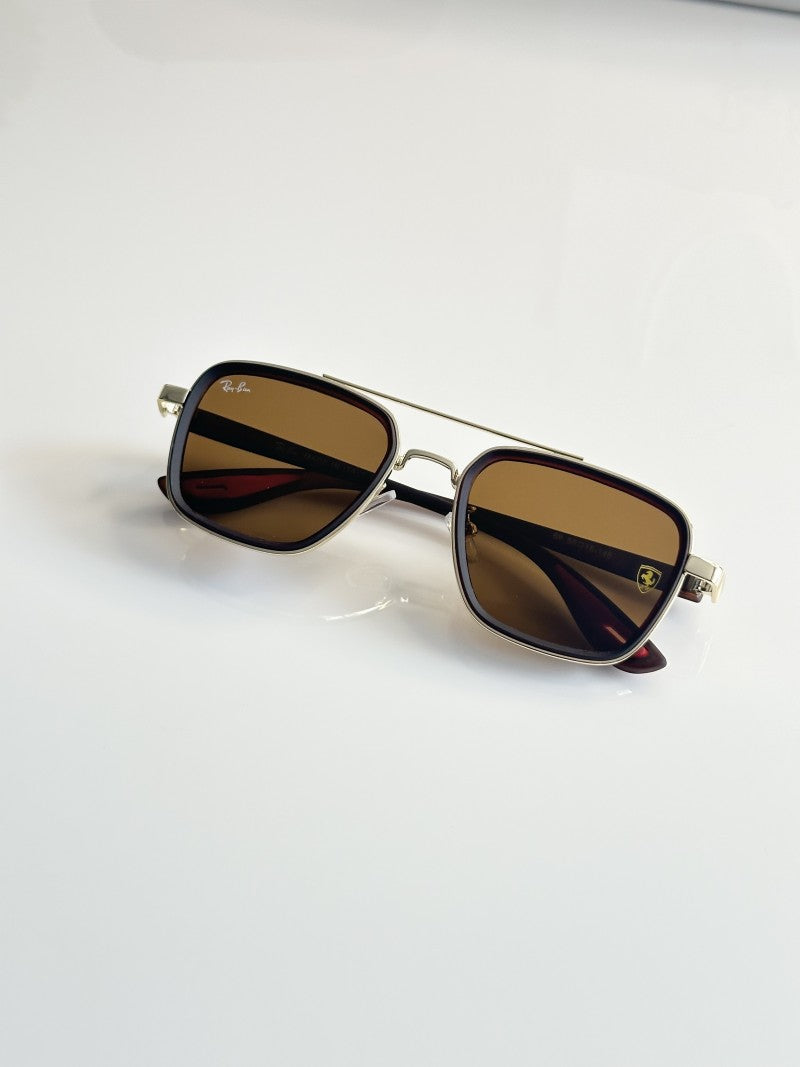Rayban 06 Gold Brown