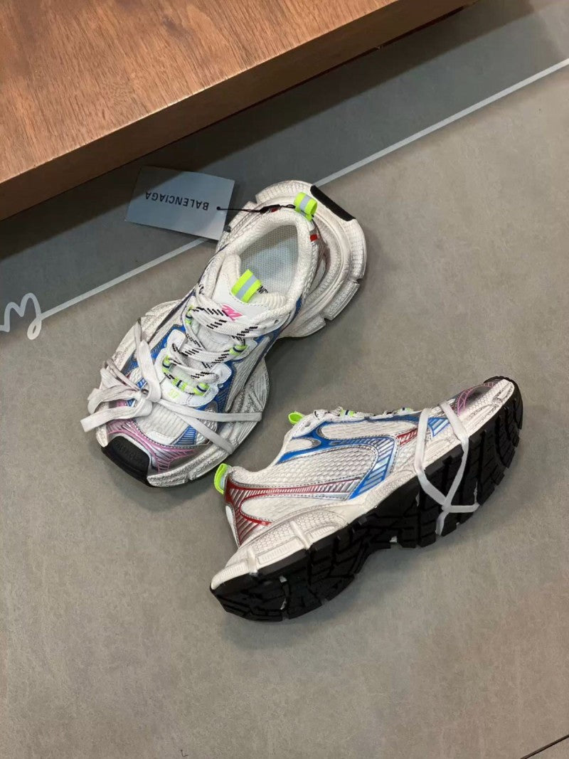 Balenciaga 3XL Men s Blue And Pink Trainers