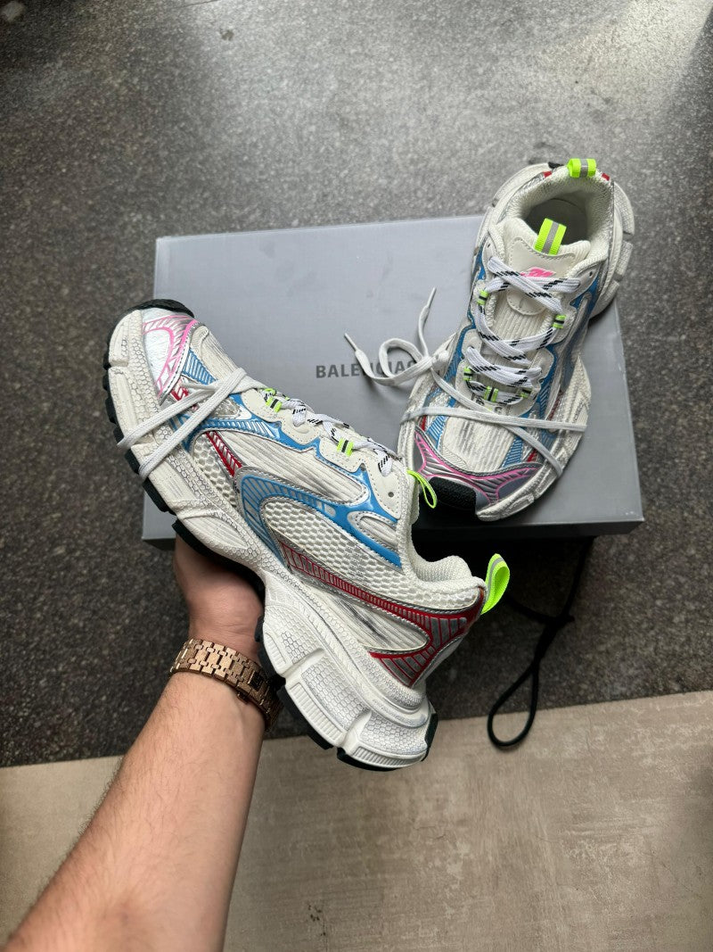 Balenciaga 3XL Men s Blue And Pink Trainers