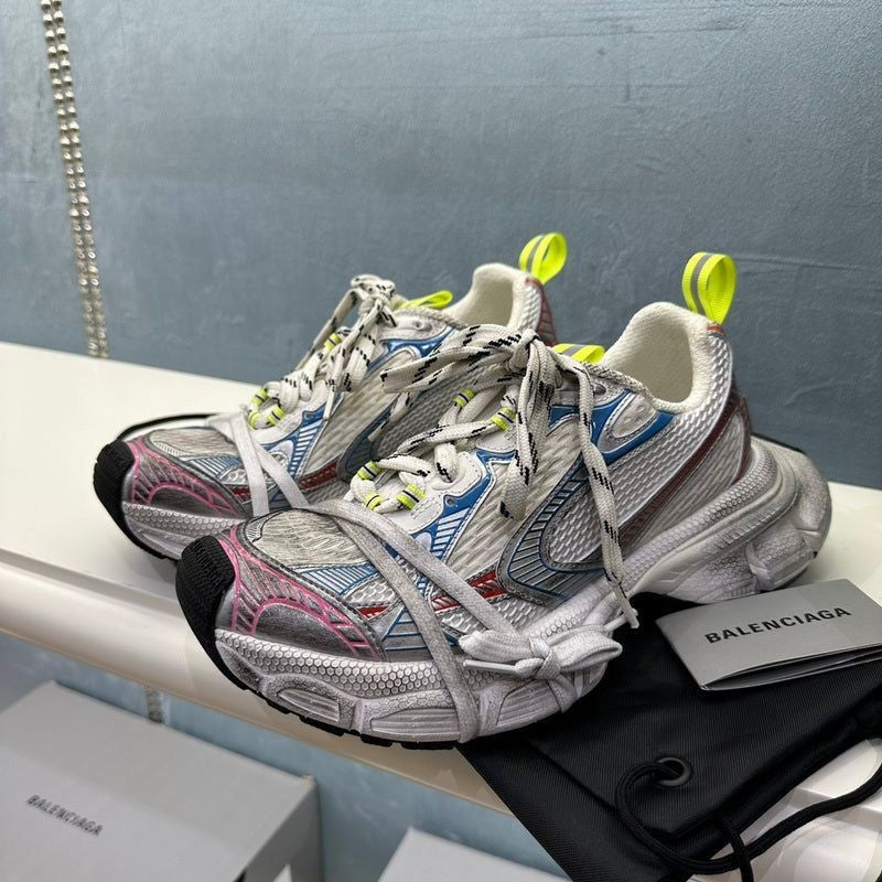 Balenciaga 3XL Men s Blue And Pink Trainers