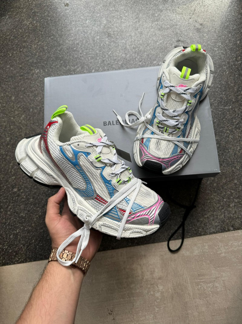 Balenciaga 3XL Men s Blue And Pink Trainers