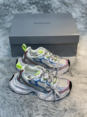 Balenciaga 3XL Men s Blue And Pink Trainers