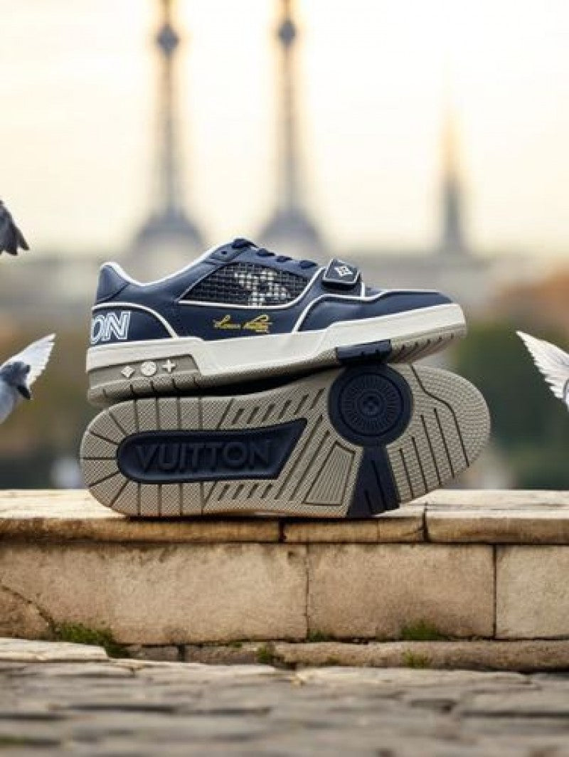 Louis Vuitton Monogram Flowers Trainer Sneaker