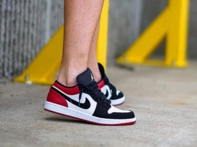 Air Jordan 1 Low Black Toe Semi UA