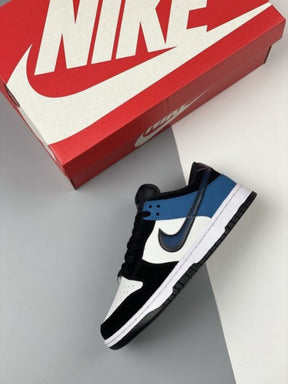 dunk low industrial blue semi ua with extra laces As3