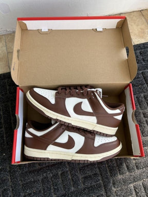 dunk low cacao wow brown semi ua with extra lace fix