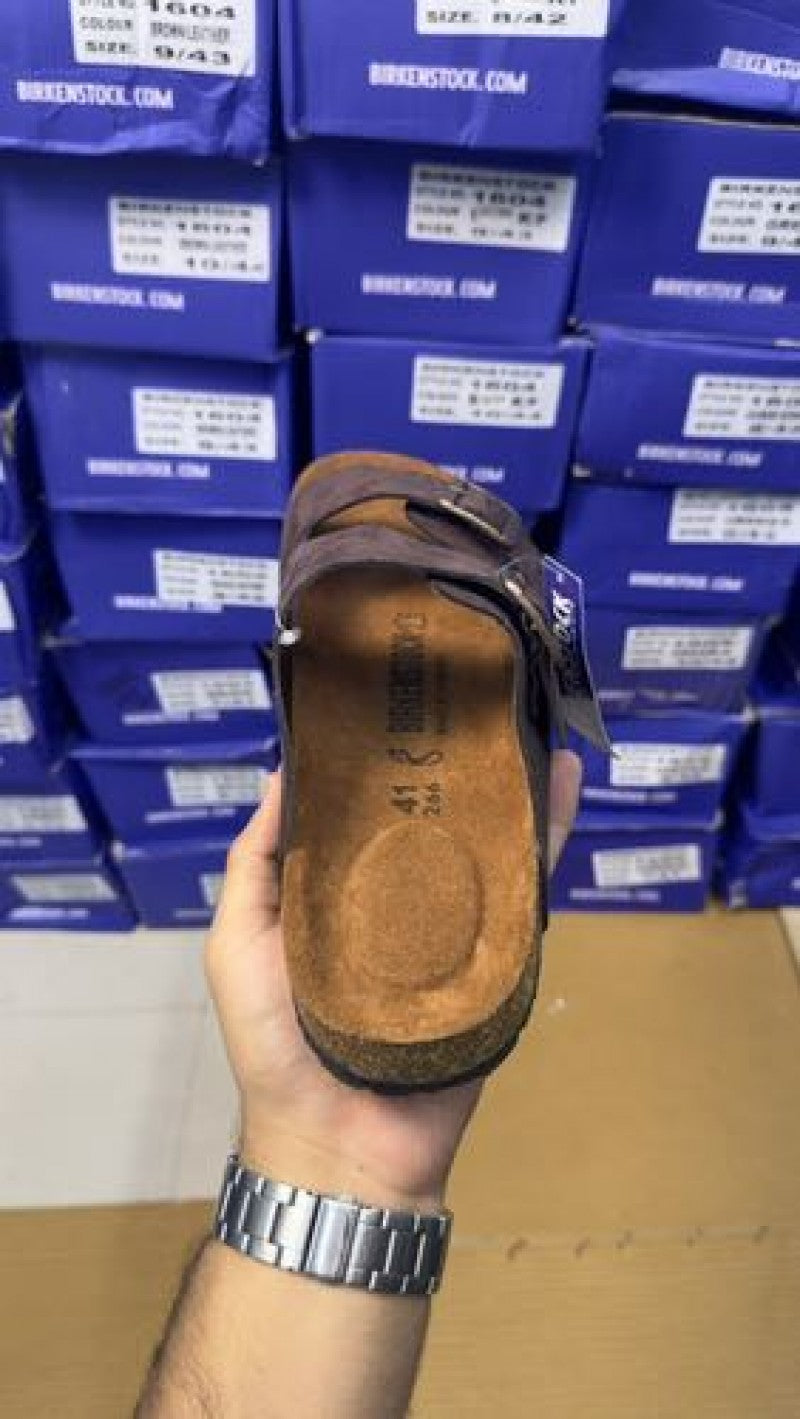 BIRKENSTOCK BROWN SUEDE ARIZONA
