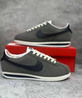 nikkee cortez 23 suede georgetown grey