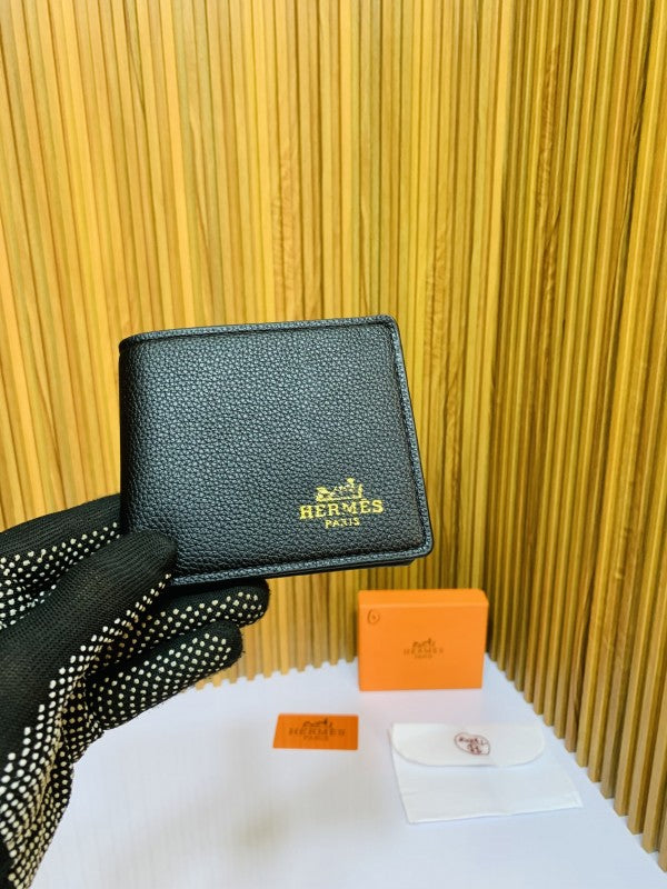 201 HERMES FULL BLACK PREMIUM QUALITY WALLET WITH BOX