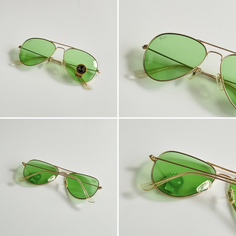 Rayban Aviator Gold SEAGreen