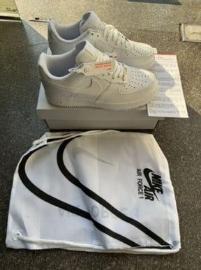 .ni.ke Airforce 1 white men s semi ua with og box card dust bag n all