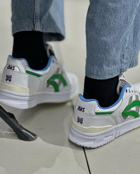 Asicss sportstyle ex89 x needles white Green New Ds Men