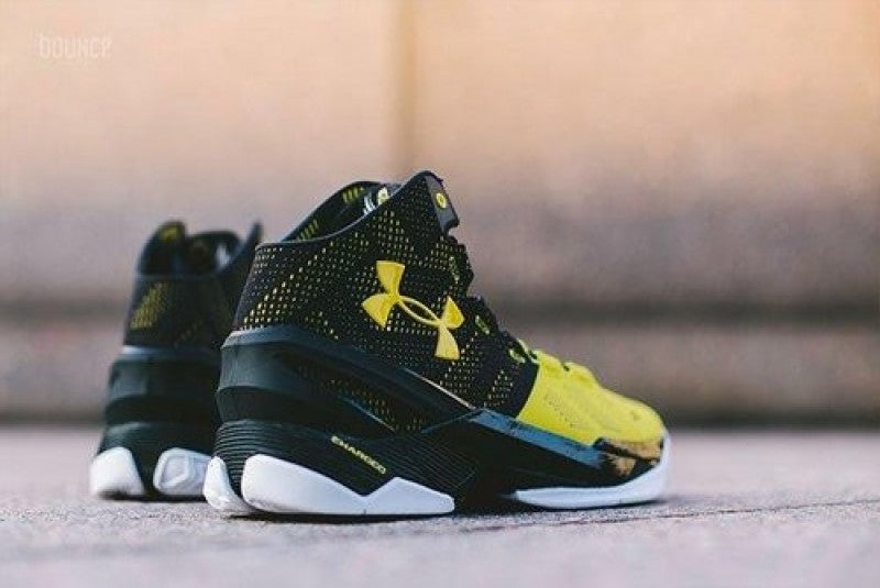Under Armour Curry 2 Black Taxi Yellow
