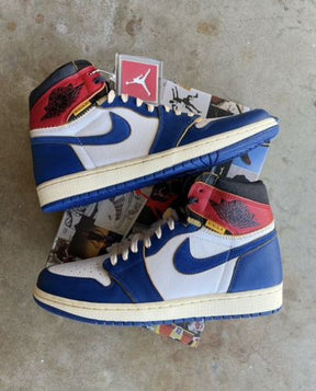 Union LA X Air Jordan 1 High Storm Blue Semi UA sale