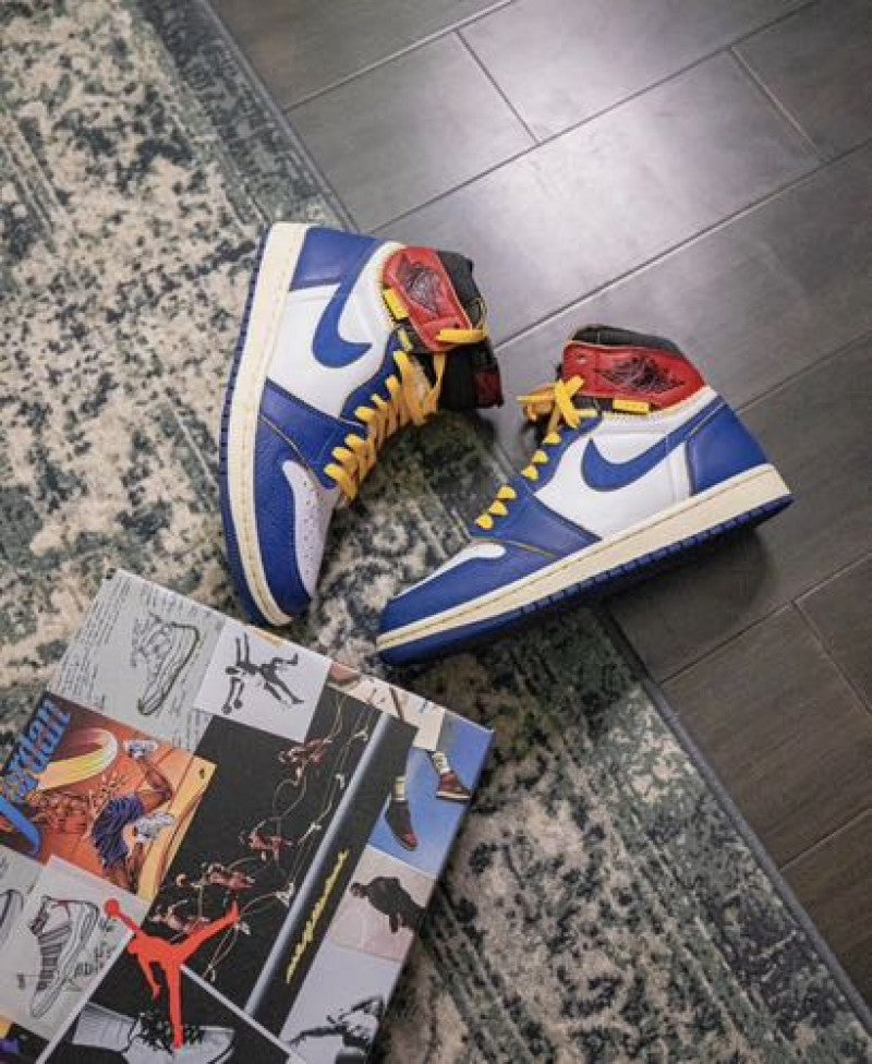 Union LA X Air Jordan 1 High Storm Blue Semi UA sale